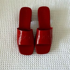 Gucci Rubber Slide Sandal